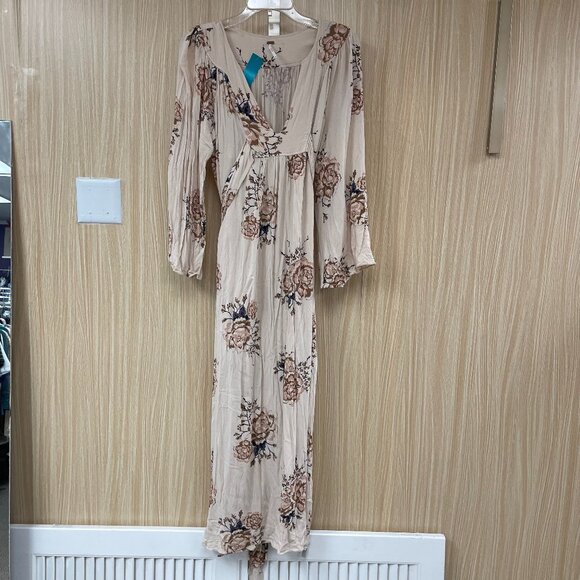 Free People Pink Floral Dress size XS - Picture 1 of 5